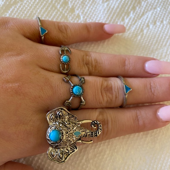 LF BOHO RINGS SET - Picture 2 of 7